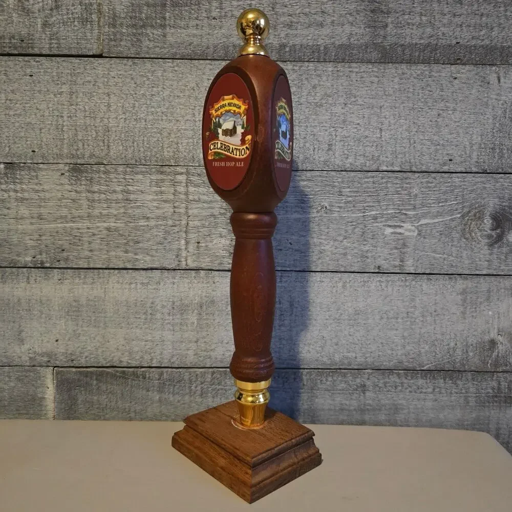Sierra Nevada Celebration Fresh Hop Ale Beer Tap Handle‎ – Wooden – Rare